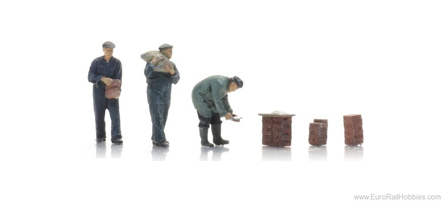 Artitec 5120001 Bricklayers 1930s - 1990s (3x)