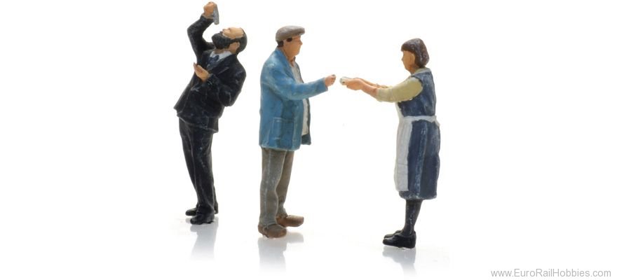 Artitec 5160019 Herring fish shop figures (3x)