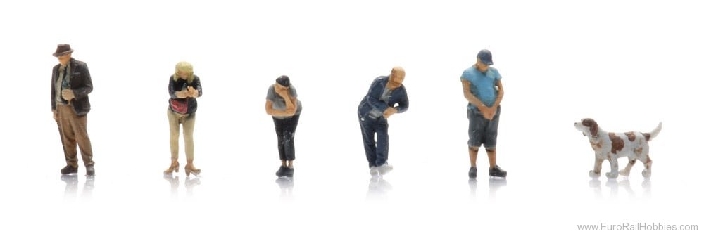 Artitec 5160025 Trinkhalle figures (6x)