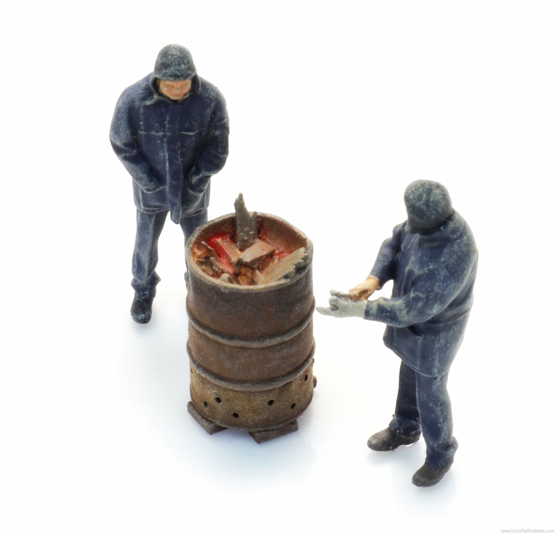 Artitec 5160043 Trackworkers with burn barrel (2x)