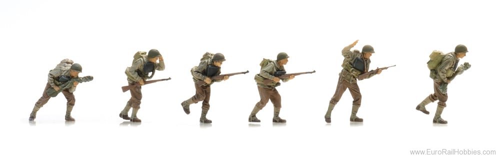 Artitec 5720015 US D-Day Infantry storming beach (6x)