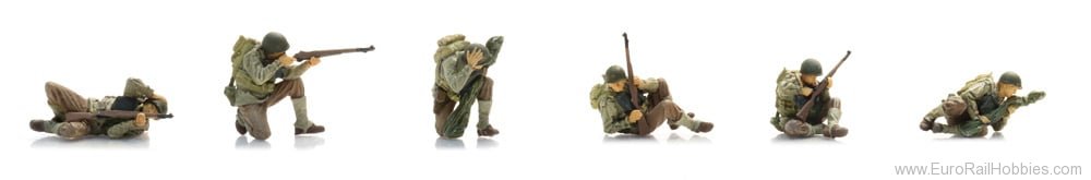 Artitec 5720016 US D-day Infantry on beach (6x)