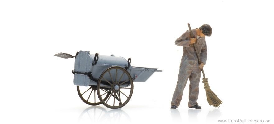 Artitec 5870055 Streetsweeper with dustcart (1x)