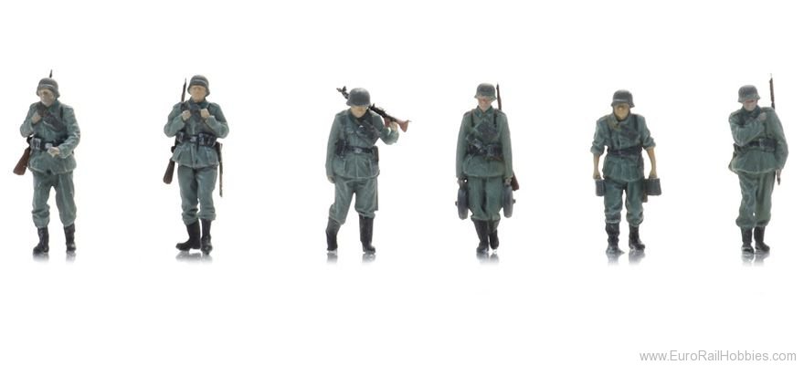 Artitec 5870062 WM Infantry marching to frontline (6x)