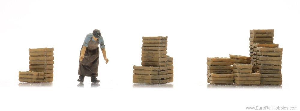 Artitec 5870155 Market trader with crates