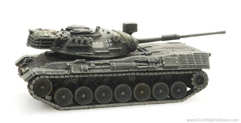 Artitec 6160042 Bundeswehr Leopard 1 gelboliv Eisenbahntransp