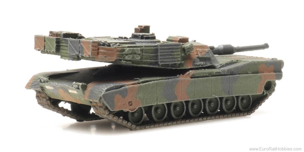 Artitec 6160076 US Army M1A2 Abrams camo train load