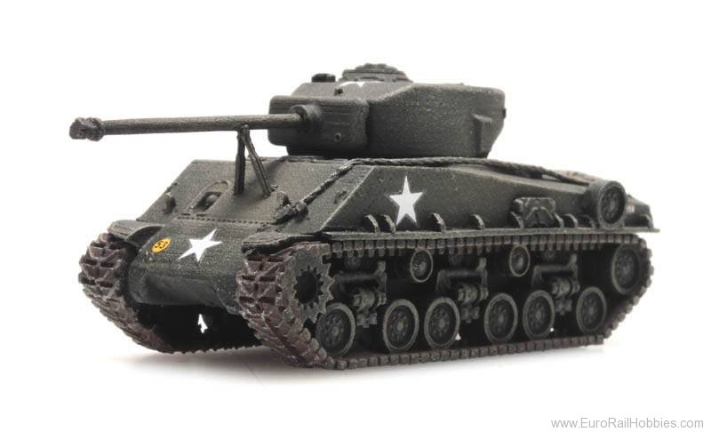 Artitec 6160077 US Army Sherman M4A3 E8 train load