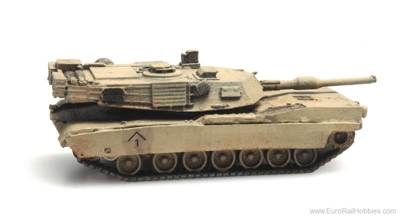 Artitec 6160078 US Army M1A1 Abrams desert train load