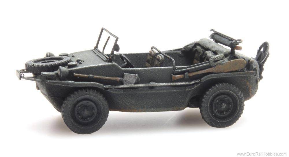 Artitec 6870073 Schwimmwagen VW 166 K2s Dunkelgrau