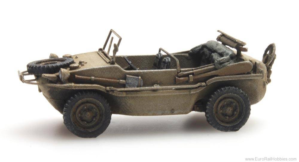 Artitec 6870074 Schwimmwagen VW 166 K2s Dunkelgelb