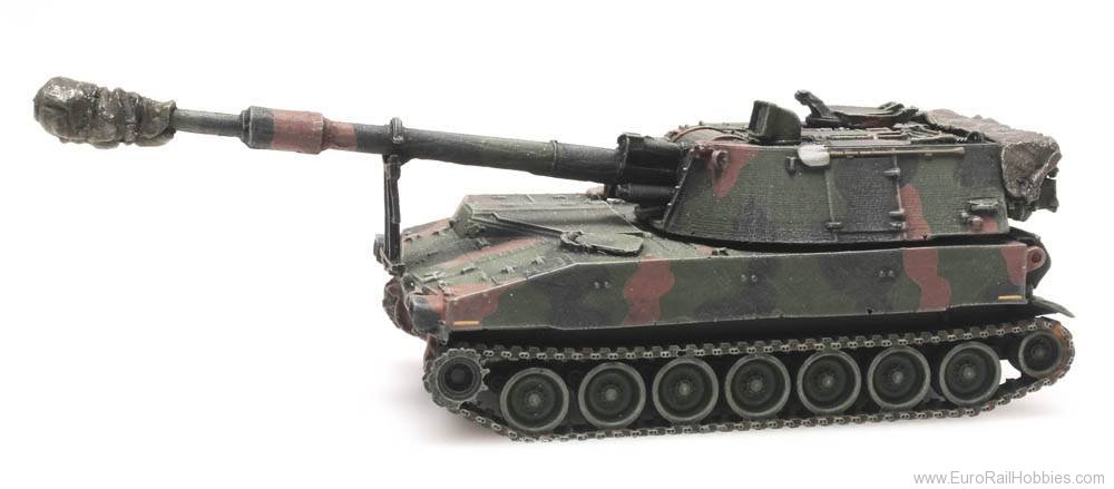 Artitec 6870152 M109 A2 camo train load US Army
