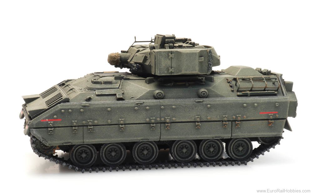 Artitec 6870264 US M2 IFV Bradley Forest green train load