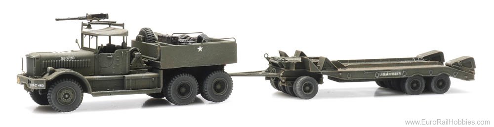 Artitec 6870280 M19 Diamond T with trailer US Army