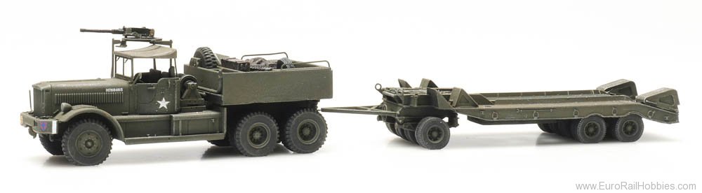 Artitec 6870281 M19 Diamond T with trailer British Army