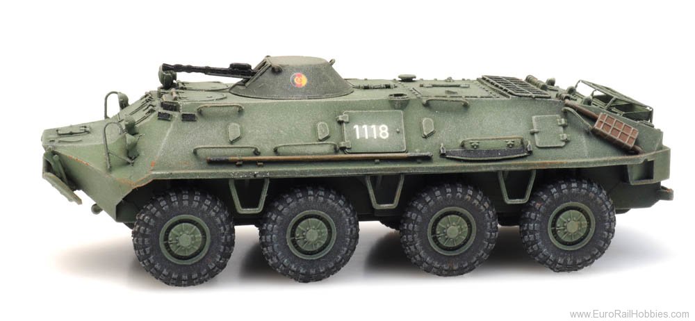 Artitec 6870287 BTR 60PB/SPW 60PB NVA Eisenbahntransport