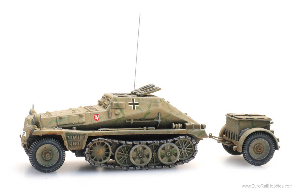 Artitec 6870356 WM Sd.Kfz. 252 + Sd.Anh. 32 Tarnung