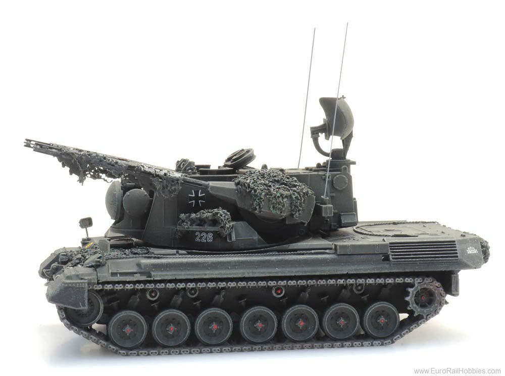 Artitec 6870395 BRD Flugabwehrkanonenpanzer 1 Gepard gefechts