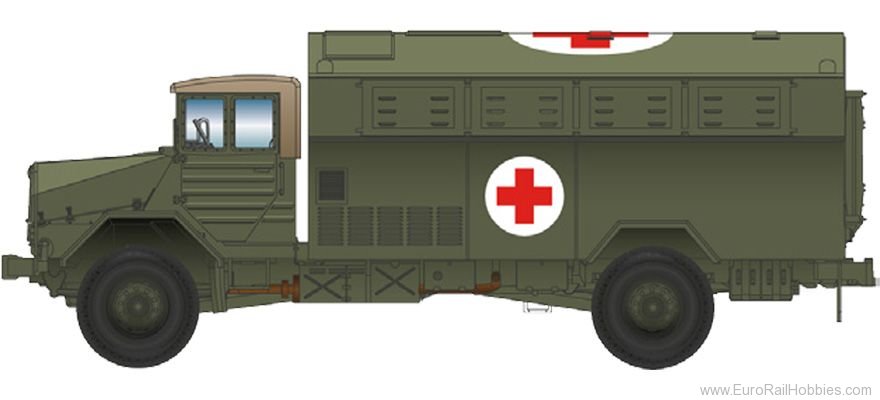 Artitec 6870419 BRD MAN 630 L2 A GroÃraum-Krankenkraftwage