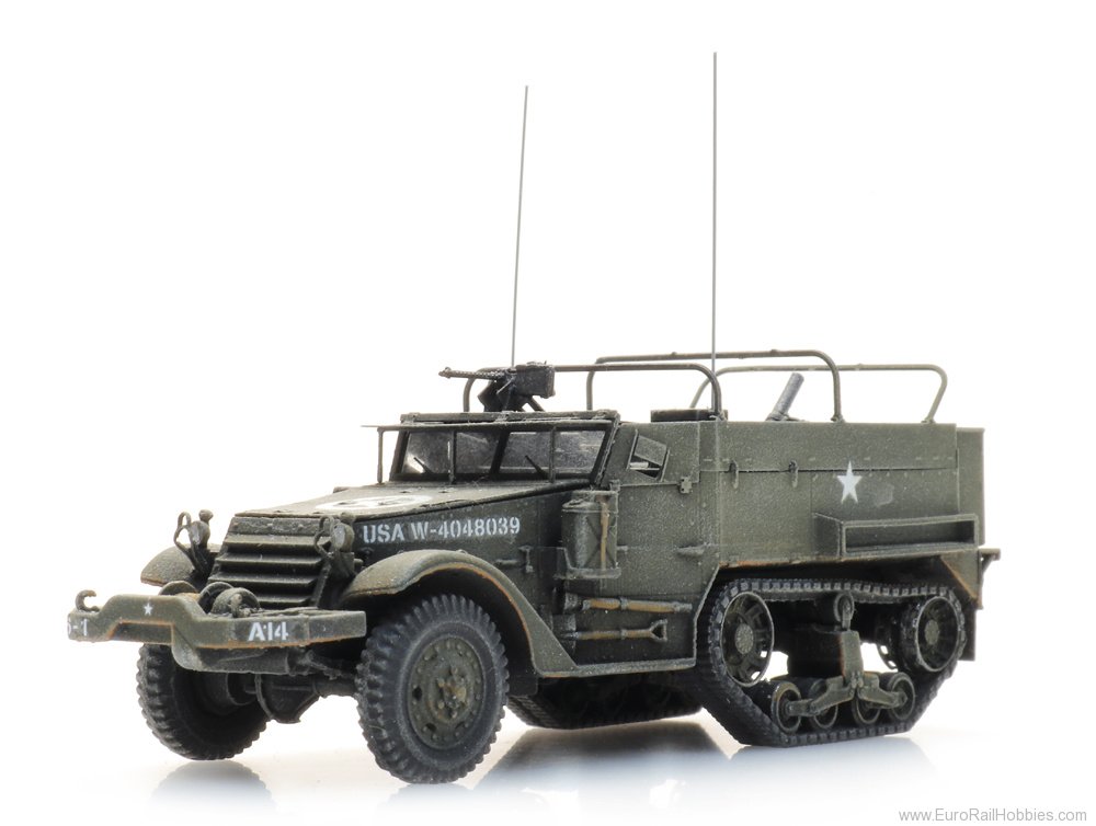 Artitec 6870438 US M4A1 halftrack 81mm mortar