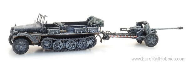 Artitec 6870489 WM Sd.Kfz. 10 + PAK 38, Winter