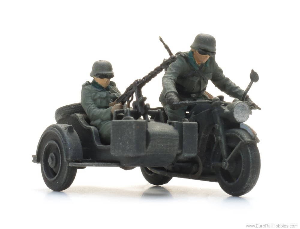 Artitec 6870749 WM ZÃ¼ndapp with sidecar + 2 figures