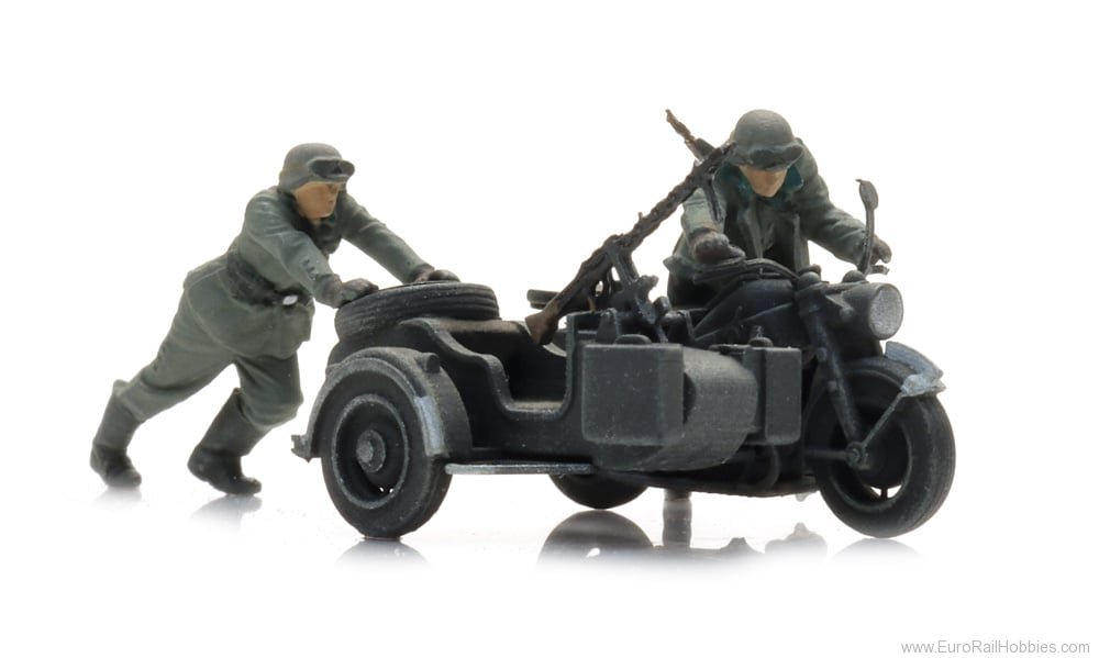 Artitec 6870750 WM Breakdown: ZÃ¼ndapp with side car + 2 fi