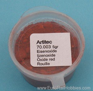 Artitec 70.003 Mineral Paint Ironoxide red (weathering powde