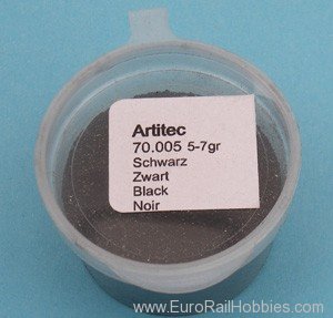 Artitec 70.005 Mineral Paint Black (weathering powder)