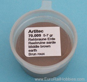 Artitec 70.009 Mineral Paint Fawn-brown Earth-tone (weatheri