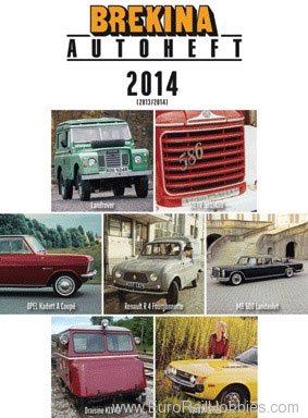 Brekina 12213 2013-2014 Autoheft (Collector Catalog) (Germa