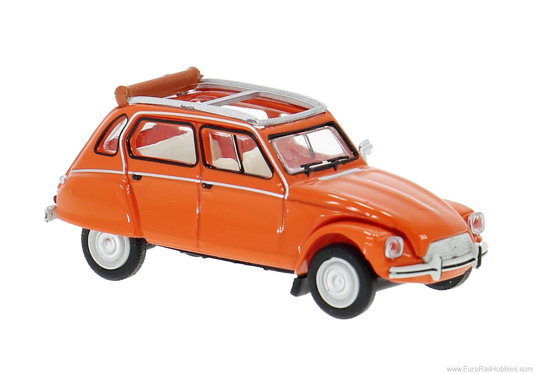 Brekina 14263 Citroen Dyane Open Orange   