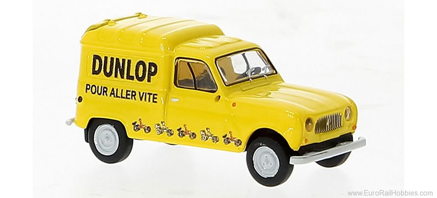 Brekina 14761 Renault R4 Fourgonnette 1960, Dunlop, 