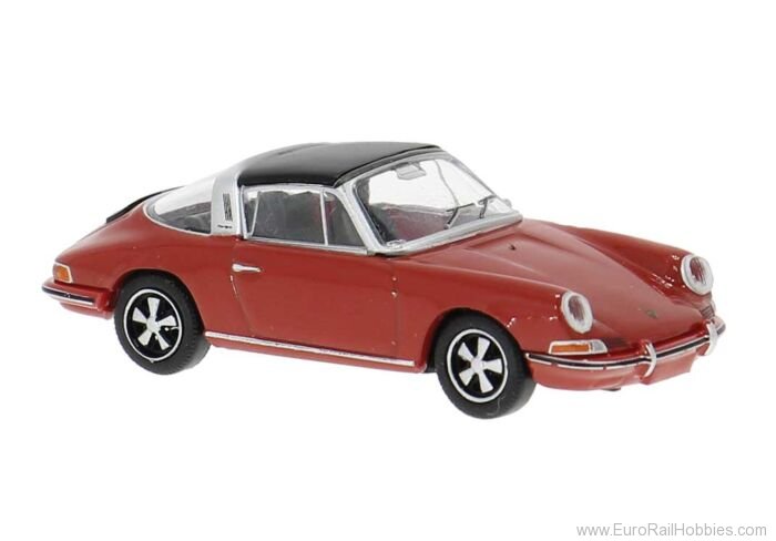 Brekina 16270 Porche 911 Targa Red   