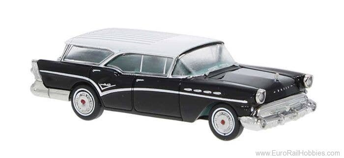 Brekina 18177 Buick Caballero Black/White