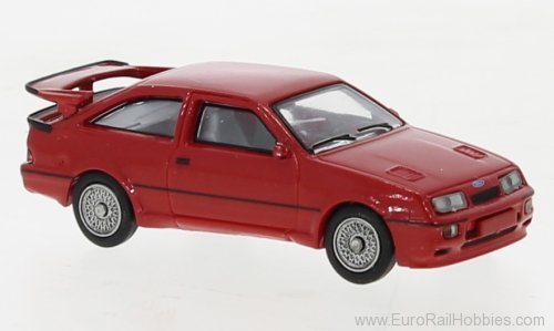 Brekina 19258 Ford Sierra RS Cosworth Red , 1988, 