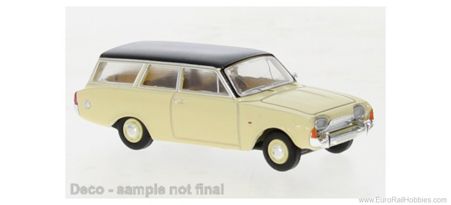 Brekina 19477 Ford Taunus P3 Turn Beige  