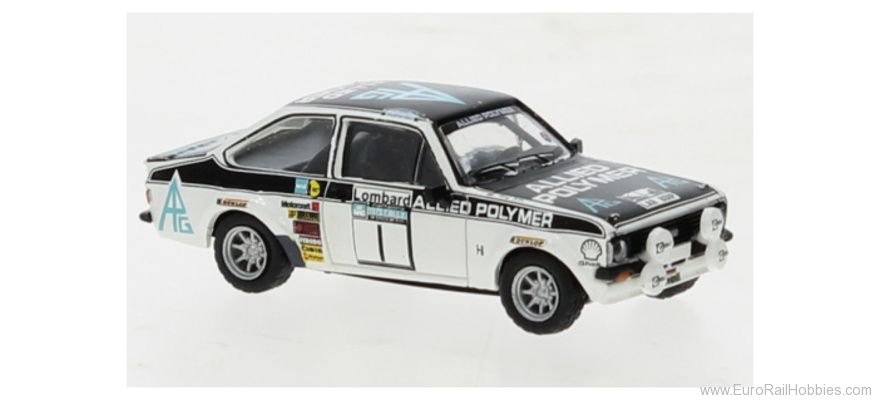 Brekina 19581 Ford Escort RS 1800 1975, Rallye RAC Lombard,