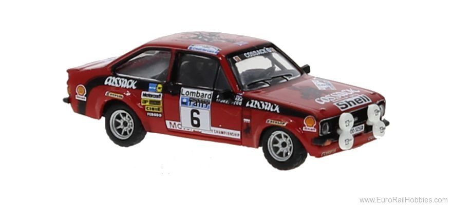 Brekina 19582 Ford Escort RS 1800 1976, Rallye RAC Lombard,