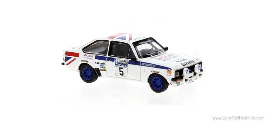 Brekina 19584 Ford Escort RS 1800 1977, Rallye RAC Lombard,