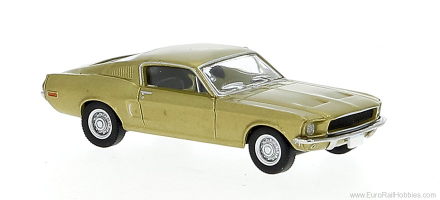 Brekina 19609 Ford Mustang Coupe in Gold