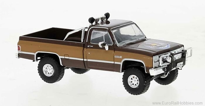 Brekina 19653 GMC Sierra Grande Brown  