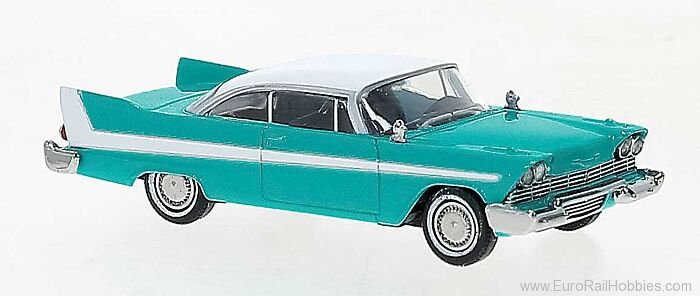 Brekina 19679 Plymouth Fury Blue  