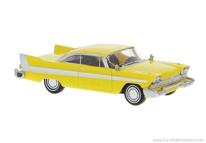 Brekina 19681 Plymouth Fury Yellow   
