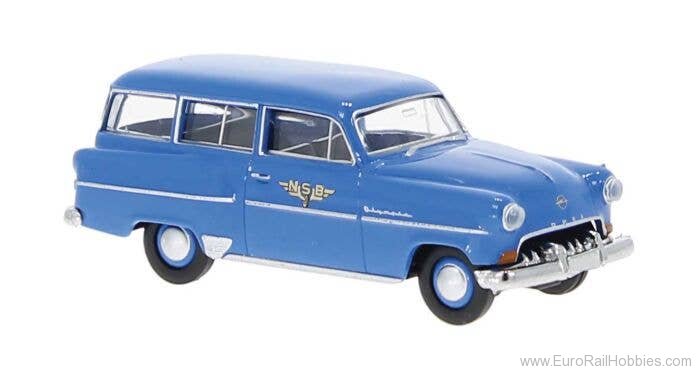Brekina 20246 Opel Olympia CarAVan der NSB (N)