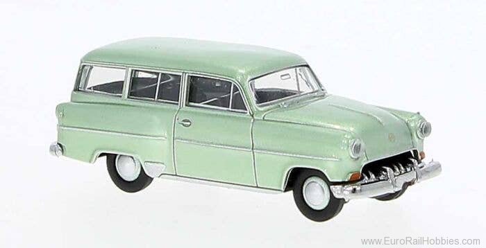 Brekina 20248 Opel Olympia Â´54 CarAVan, lichtGreen