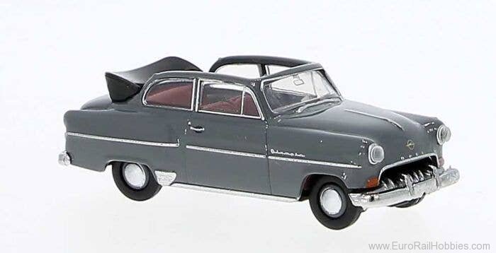 Brekina 20250 Opel Olympia Â´54 Cabriolimousine, Gray