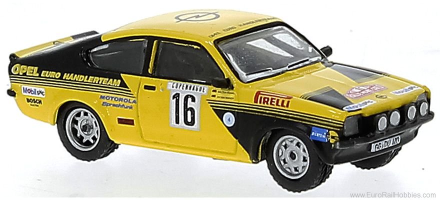 Brekina 20401 Opel Kadett C GT/E 1976, Rallye Monte Carlo, 