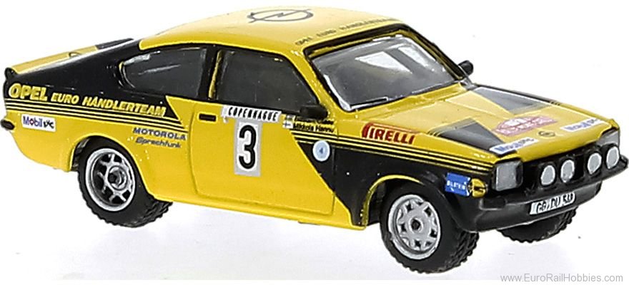 Brekina 20403 Opel Kadett C GT/E 1976, Rallye Monte Carlo, 