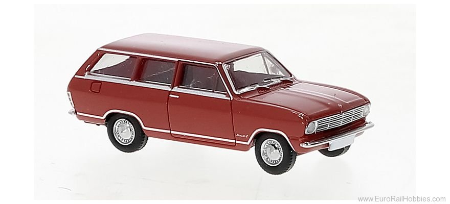 Brekina 20432 Opel Kadett B Caravan Red, 1965, 